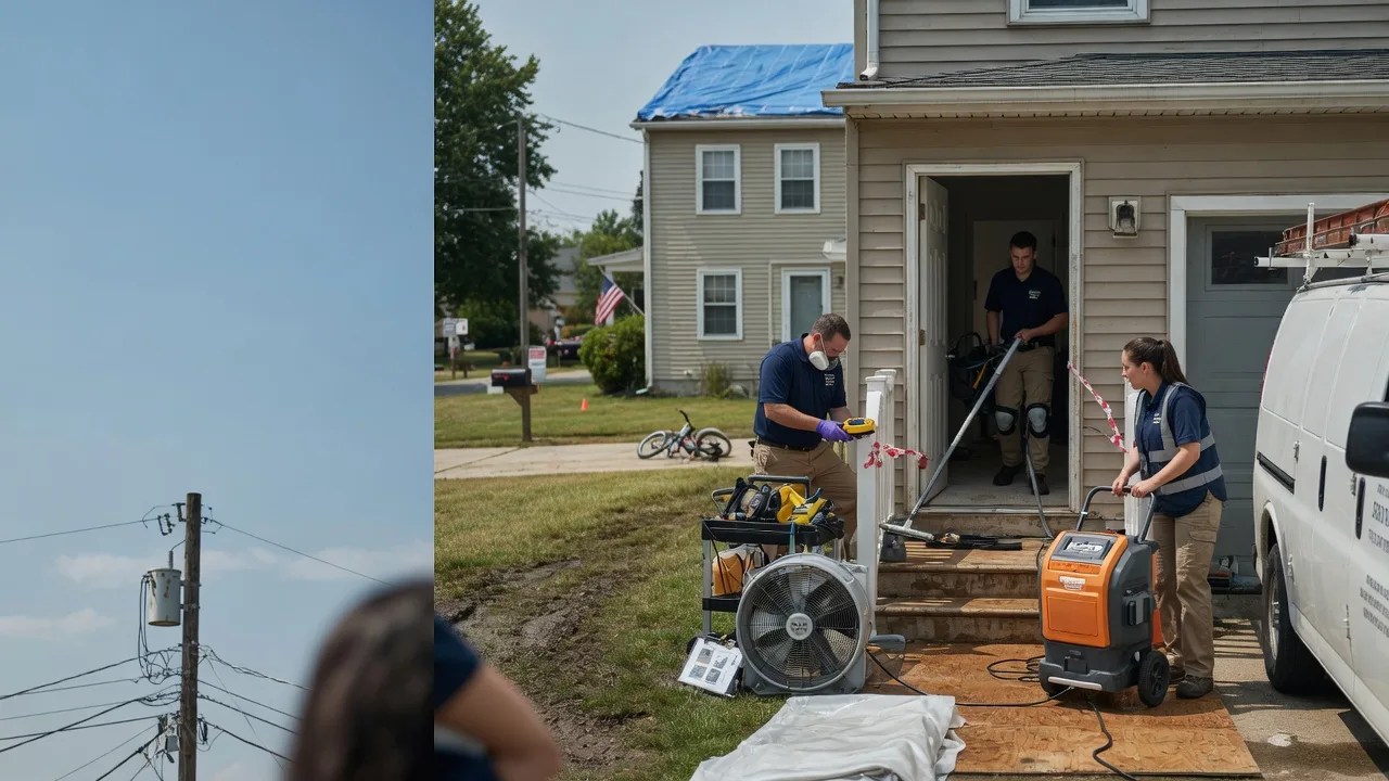 Water Damage Repair in Schneider, IN near me